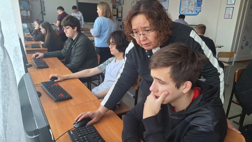 Фото автора и Усть-Абаканского ЦДО