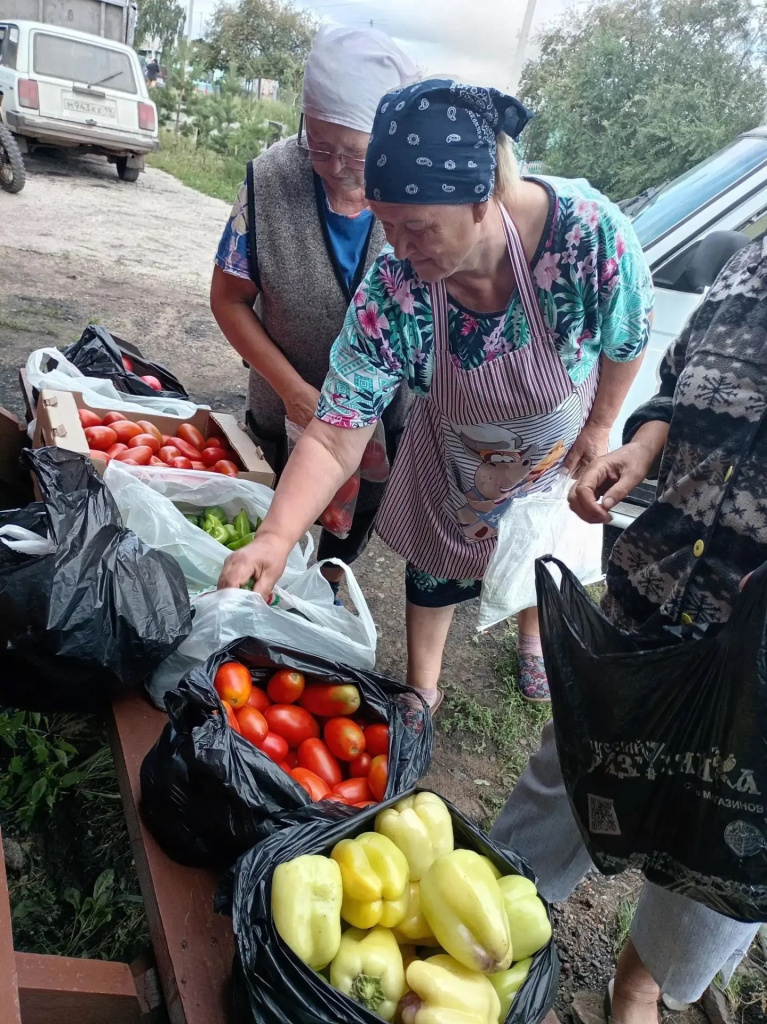 Фото жителей д. Курганная и Московского сельсовета